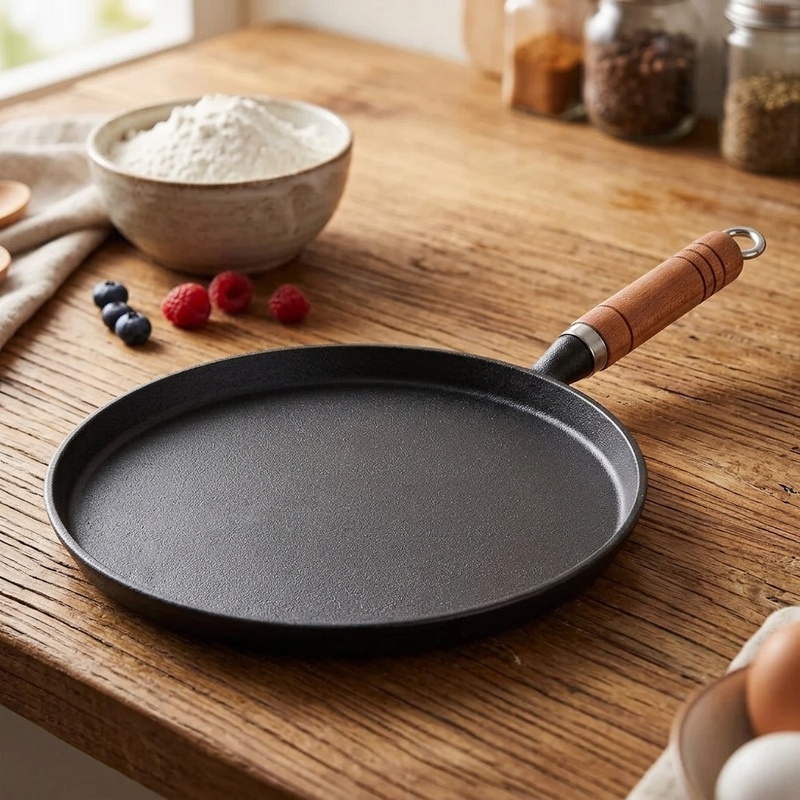 20/23/26cm Cast Iron Frying Pa - огляд і ціна Egg Waffle Pan