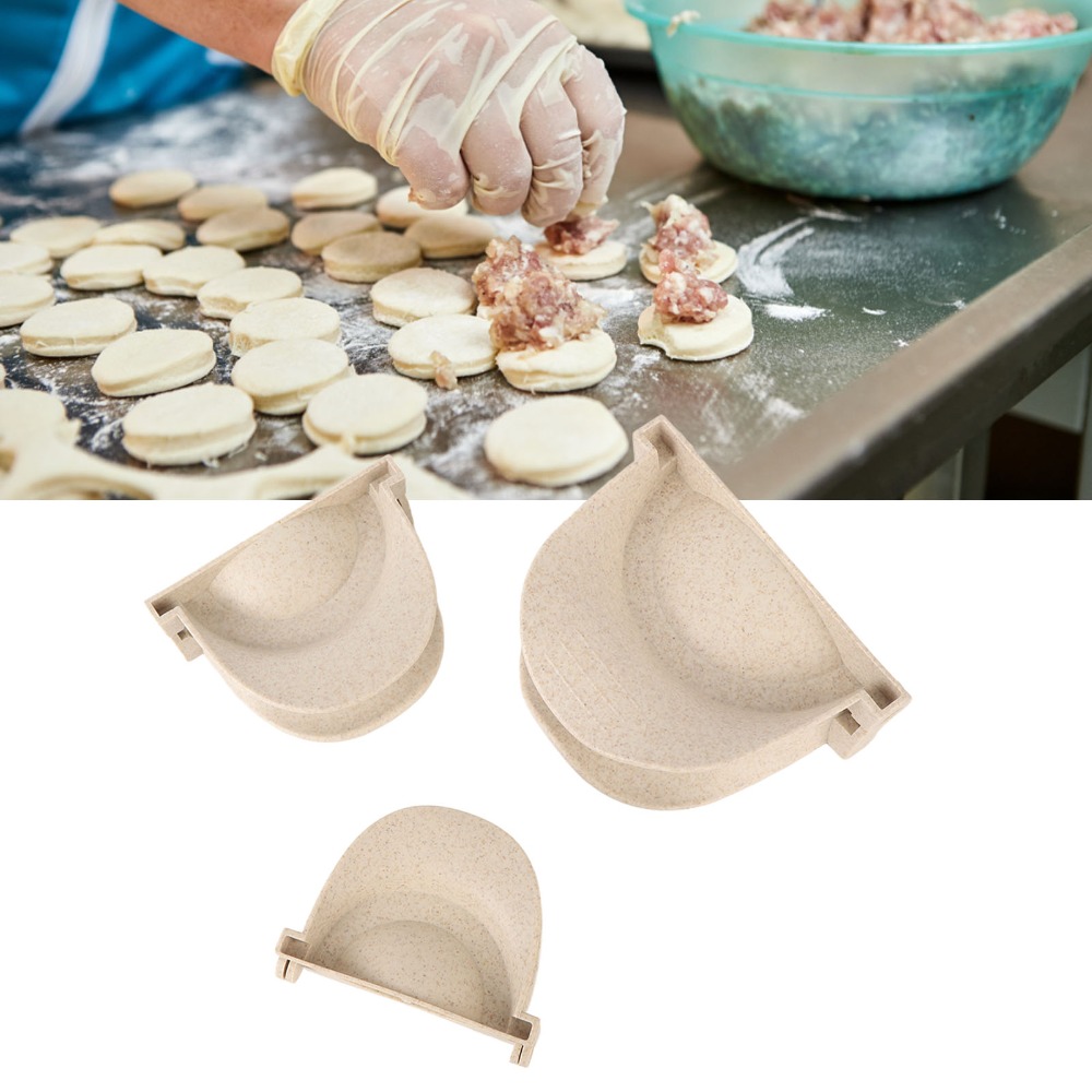 Plastic Stainless Steel Dumpli - огляд і ціна Dumpling Press Set