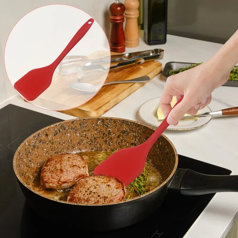 Silicone Cooking Leakage Spatu - огляд і ціна Okonomiyaki Spatula