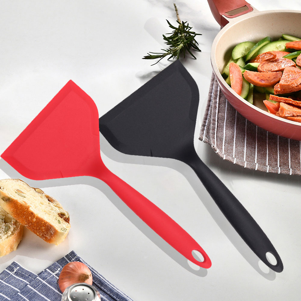 Red BK Non-Stick Silicone Turn - огляд і ціна Okonomiyaki Spatula