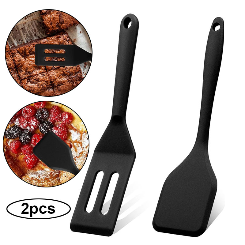 2pcs Mini Silicone Brownie Ser - огляд і ціна Okonomiyaki Spatula