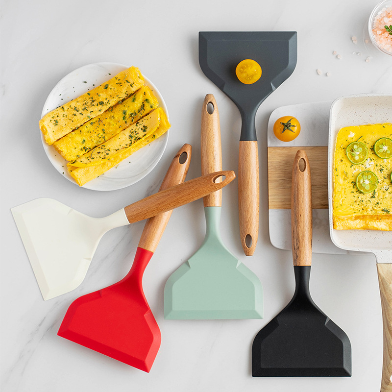Food Grade Silicone Cooking Ut - огляд і ціна Okonomiyaki Spatula