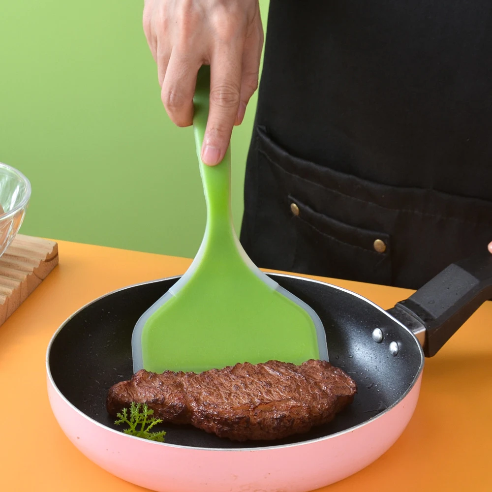 1PC Silicone Spatula Wide Mout - огляд і ціна Okonomiyaki Spatula