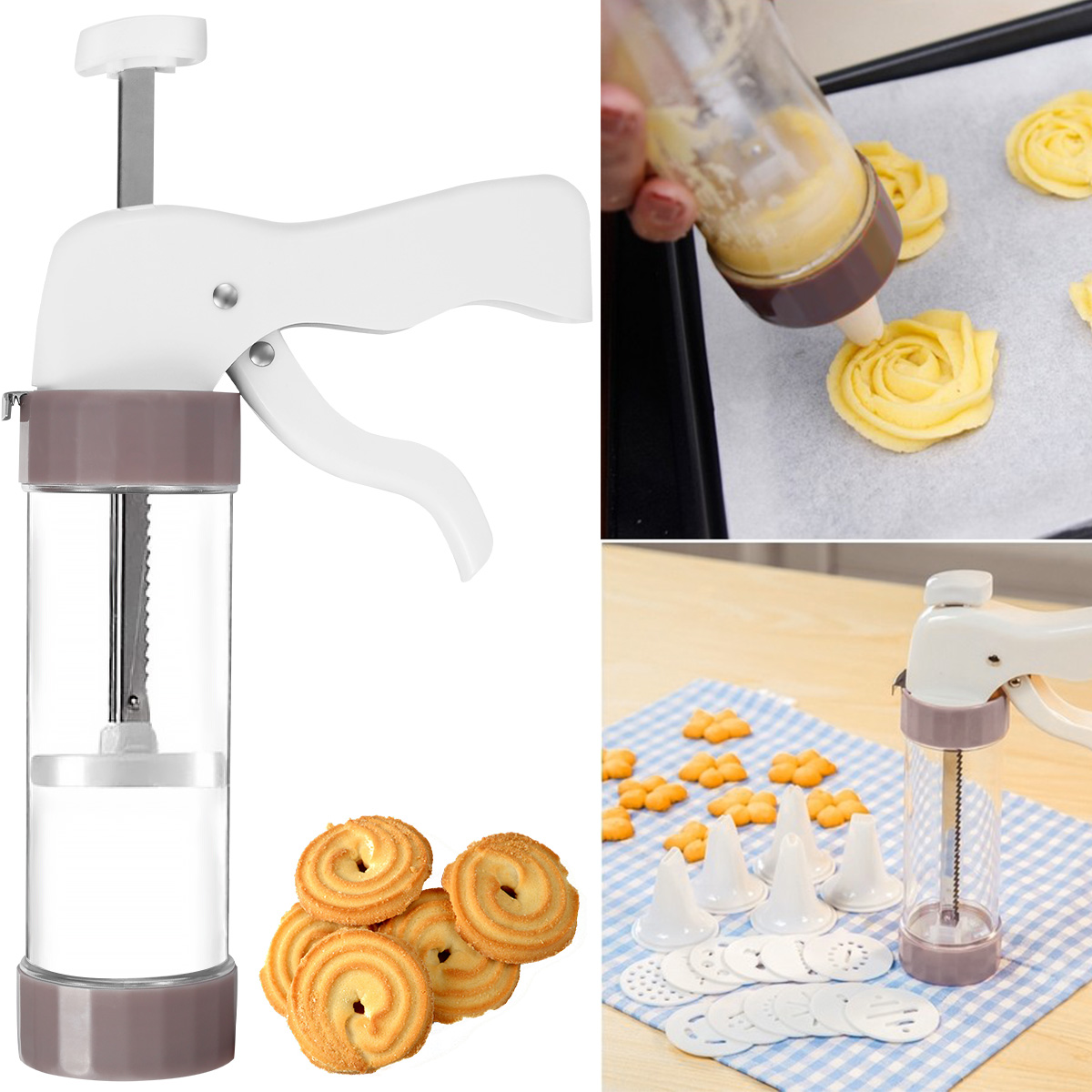 Cookie Press Set Cookie Press  - огляд і ціна Churros Maker Gun